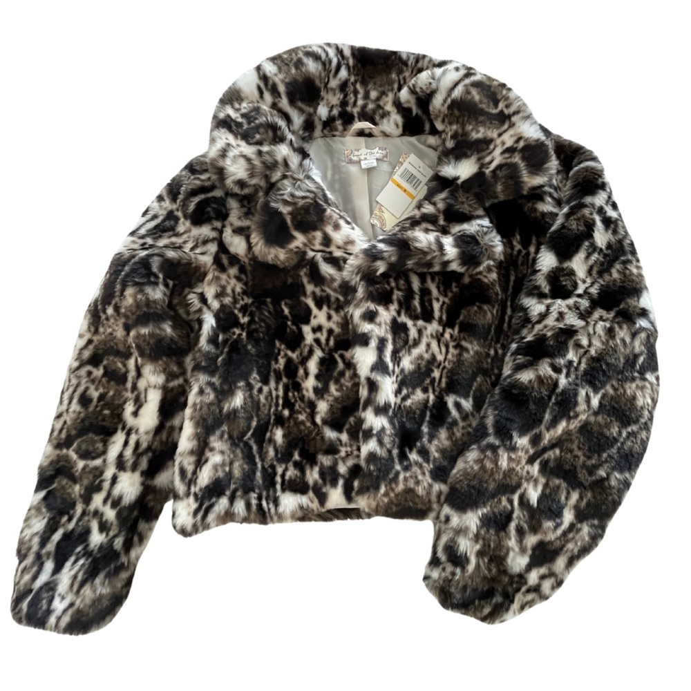 NWT Band of the Free Faux Fur Coat